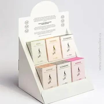 Counter Top Display Cardboard Boxes