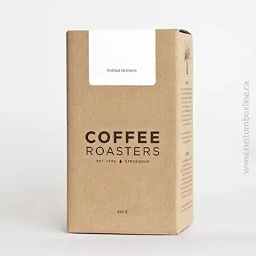 Natural Kraft Packaging Boxes